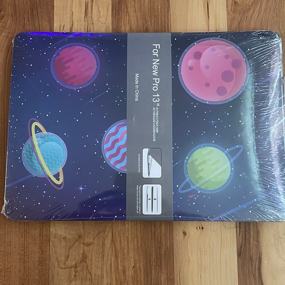 Brand new cute planets laptop case for MacBook Pro 13”